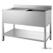 Demontabele Spoeltafel met Bodemschap | 200x70cm | 2 Rechts | 7452.0415 1