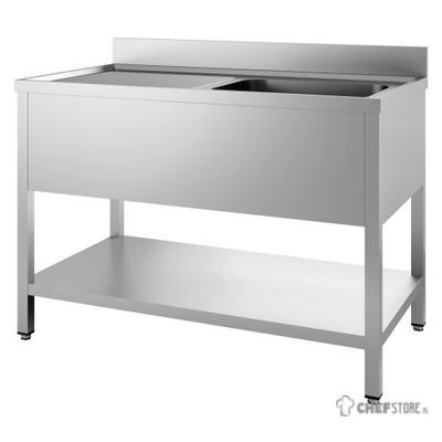 Demontabele Spoeltafel met Bodemschap | 200x70cm | 2 Midden | 7452.0455 1