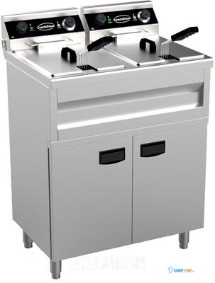 Elektrische Friteuse 2X9 L | Combisteel | 7455.0985 1