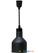 Warmhoudlamp Chefs Heat-01 Zwart | Combisteel | 7455.1800 1