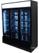 Koelkast 3 Glasdeuren Zwart Fcu-1200 Bl, CombiSteel 7455.2115 5