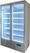 Display koelkast | 2 glasdeuren | 1000 L | zilver | Combisteel | 7455.2200 7