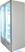 Display koelkast | 2 glasdeuren | 1000 L | zilver | Combisteel | 7455.2200 8