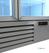 Display koelkast | 2 glasdeuren | 1000 L | zilver | Combisteel | 7455.2200 10