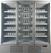 Display koelkast | 3 Glasdeuren | 1530 | zilver | Combisteel | 7455.2205 7