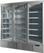 Display koelkast | 3 Glasdeuren | 1530 | zilver | Combisteel | 7455.2205 8