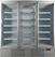 Display koelkast | 3 Glasdeuren | 1530 | zilver | Combisteel | 7455.2205 9