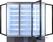 Display koelkast | 3 Glasdeuren | 1530 | zilver | Combisteel | 7455.2205 11