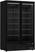 2 deurs Display koelkast | glasdeuren | zwart | Combisteel | 7455.2230 1