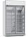 Vrieskast | 1000 L | 2 Glasdeuren | wit | lichtbak | Combisteel | 7455.2420 1