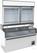 Combisteel Wandvrieskast Wit | 2 Glasdeuren | 7455.2520 1