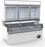Combisteel Wandvrieskast wit | 3 Glasdeuren | 7455.2525 1