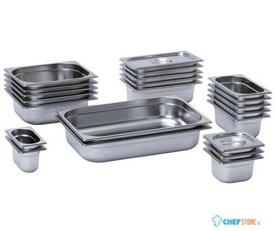 GNPan | 1/4GN | 15cm hoog | RVS | Combisteel | 7476.0080 1