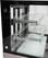Koelvitrine | B=0.9 | 270 liter | Rechte Ruit | Wielen | Combisteel | 7487.0015 16
