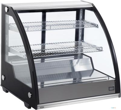 Koelvitrine Tafelmodel | Gebogen ruit | 130 liter | Combisteel | 7487.0045 1