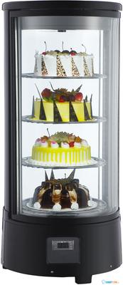 Roterende Koelvitrine 72L, 4 plateau's | LED | Combisteel | 7487.0160 1