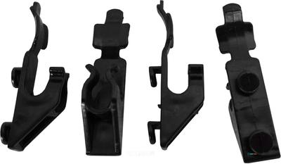 SET 4 CLIPS ZWART Tbv 7487.0170-0175-0180 - Combisteel 7487.0186 1