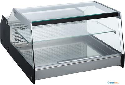 Koelvitrine Tafelmodel | Zelfbediening opklapbare ruit | B=69cm, 128L | Combisteel 7487.0225 1