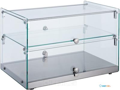Combisteel Neutraal Vitrine Recht 50L | 7487.0245 1