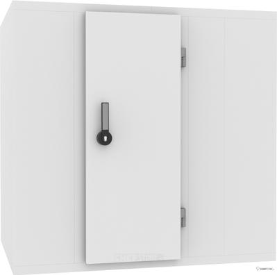 Koel/vriescel zonder motor - 210 x 300 x 220cm - CombiSteel - 7489.2080 1