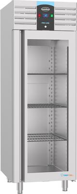 Vrieskast | RVS | Glasdeur | 700 liter | Mono Block | Combisteel | 7489.5030