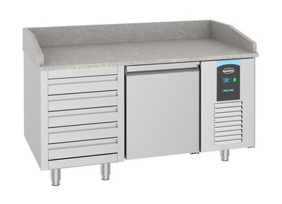 Pizzawerkbank | 1 Deur | 5 Laden | RVS | Combisteel | 7489.5230 1