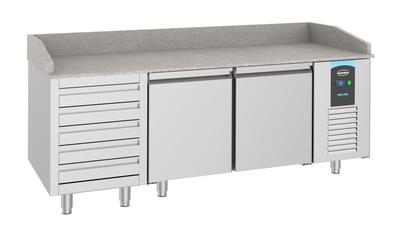 Pizzawerkbank | 2 Deuren | 5 Laden | RVS | Combisteel | 7489.5235 1