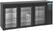 Barkoeler Zwart | 3 Glasdeuren | ProLine | Combisteel | 7489.5290 1