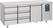700 Koelwerkbank 1 Deur 6 Laden, combisteel 7489.5565 1