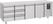 700 Koelwerkbank 2 Deuren 6 Laden, combisteel 7489.5570 1