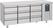 700 Koelwerkbank 9 Laden, combisteel 7489.5580 1