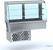 Drop-In Gebogen Koelvitrine - Gesloten 4/1, CombiSteel 7495.0200 1