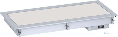 Drop-In Verwarmde Keramische Plaat 4/1 - Wit, CombiSteel 7495.0255 1