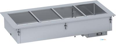 Drop-In Bain-Marie 3/1 - Handmatig Water Vullen, CombiSteel 7495.0315 1