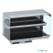 Drop-In Wandmodel Warmvitrine Keramisch Recht - Zwart 4/1, CombiSteel 7495.0365 1