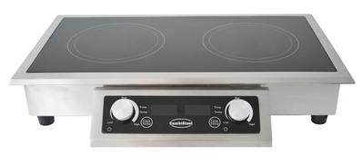 INBOUW INDUCTIEKOOKPL. 2 ZONES - Combisteel 7505.0020 1