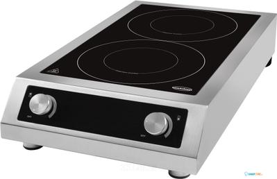 CombiSteel INDUCTIE KOOKPLAAT 2 ZONES - 7505.0075