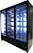 KOELKAST 3 GLASDEUREN ZWART - CombiSteel 7526.0110 15