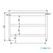 600 Werktafel 2 Schappen 1800 | Combisteel | 7812.0296 2