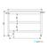 Werktafel met 2 schappen | 120cm breed | RVS | Combisteel | 7812.0302 2