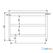 Werktafel met 2 schappen | 200cm breed | RVS | Combisteel | 7812.0308 2
