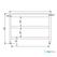 Werktafel met 2 schappen | 90cm breed | RVS | Combisteel | 7812.0318 2