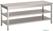 Werktafel met 2 schappen | 140cm breed | RVS | Combisteel | 7812.0339 1