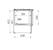 Gekoelde Saladette | 3 deuren | 4x 1/1GN | Deksel | Compact Line | Combisteel | 7950.0094 4