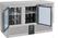 Koelwerkbank | 3 deuren | Compact Line | Statisch met ventilator | Combisteel | 7950.0112 2