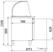 Koelwerkbank, Saladette | Glasopstand | 3 deuren, 1/1GN | Standard Line | Combisteel | 7950.0415 2