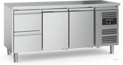 Koelwerkbank | 2-deurs | 2 lades | 417 liter | Ecofrost | 7950.5160 1