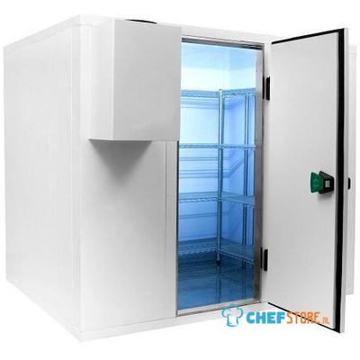 Vriescel inclusief motor - 240 x 240 x 220 cm - CombiSteel - 7489.1095