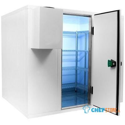 Vriescel inclusief motor - 270 x 210 x 220 cm - CombiSteel - 7489.1115