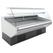 Diamond Geventileerde Toonbank, met Opslag, Gebogen Glas - WITTE Voorkant - CMN30-V3 1